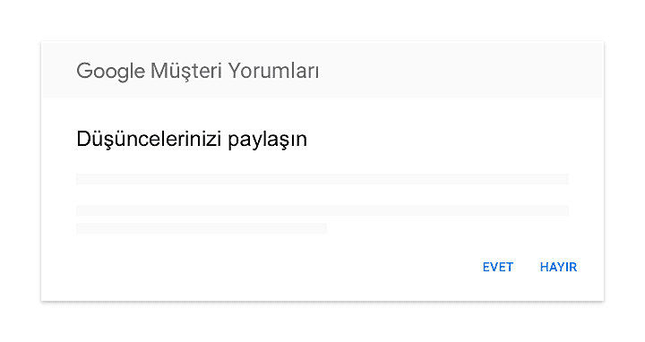 google yorumlar