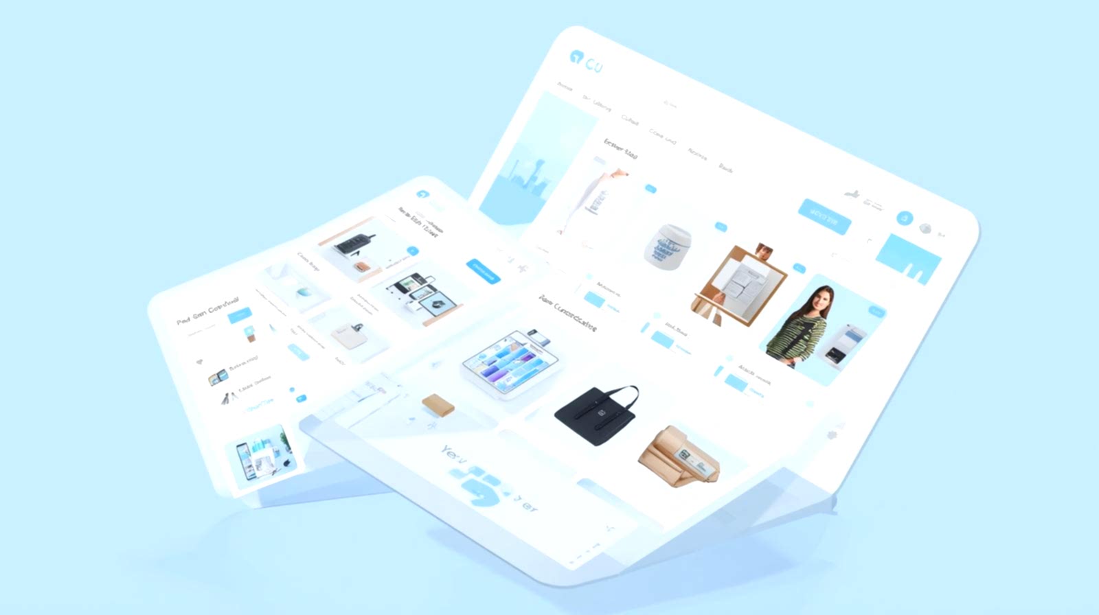 Dijital mağaza görseli